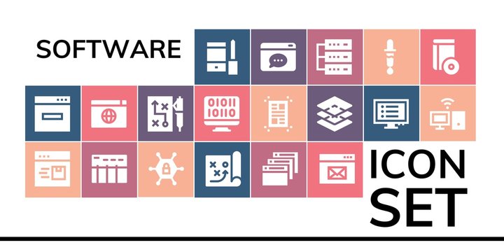 software icon set