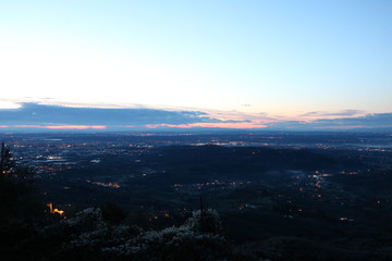 Fototapeta na wymiar Tuscany Sunrise moments 