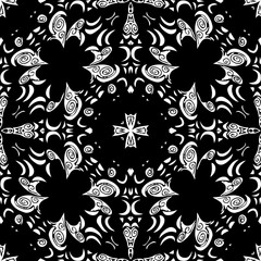 Unique, abstract pattern - vector