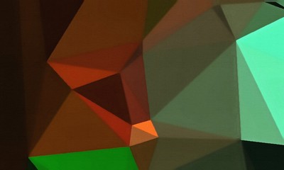 Abstract polygonal background. Triangles texture. Geometric modern art. Futuristic simple painting on canvas. Pattern for design. Backdrop template. Low poly concept artwork. Decorative elements. 