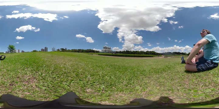 360 Virtual reality of Botanical Garden Curitiba Brazil