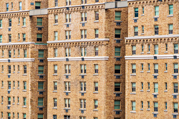Brick Building With Many Windows