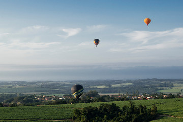 Obraz premium balony i niebo