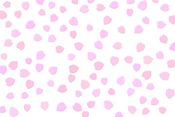Cherry blossom petals. 桜の花びら、桜吹雪