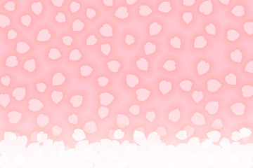 Cherry blossom petals. 桜の花びら、桜吹雪