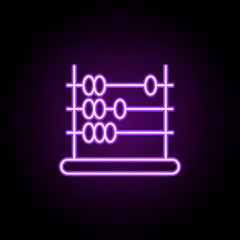 scores outline icon. Elements of Education in neon style icons. Simple icon for websites, web design, mobile app, info graphics
