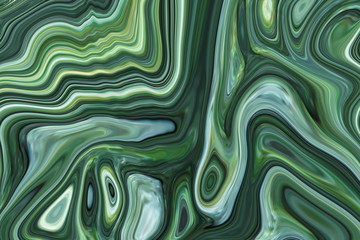 Marble ink colorful. Green marble pattern texture abstract background. can be used for background or wallpaper
