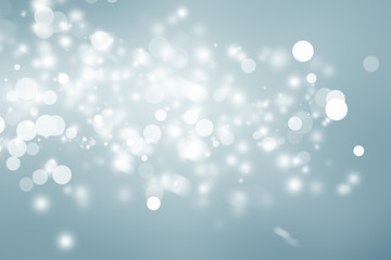 white blur abstract background. bokeh christmas blurred beautiful shiny Christmas lights. Snow background.