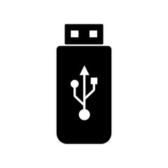 USB flash drive icon symbol vector