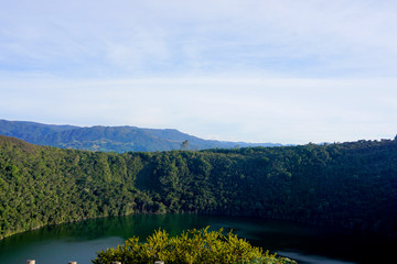 Guatavita, Colombia lagoon or lake el dorado legend