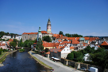 Fototapeta premium View of Cesky Krumlov