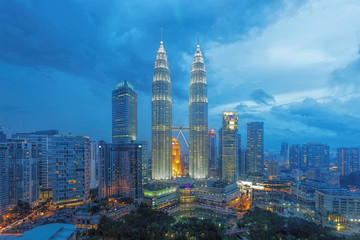 Fototapeta na wymiar Kuala Lumpur city, Malaysia