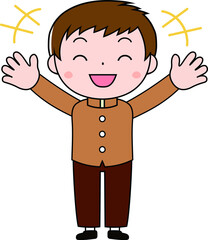 sprightlymale students representing emotion