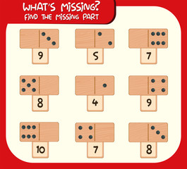 Write missing number worksheet