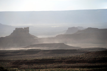 Dust Storm in the Desert - Southern Utah