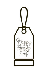 st patrick day commercial tag isolated icon