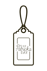 st patrick day commercial tag isolated icon
