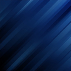 Abstract futuristic template geometric diagonal lines on dark blue background.