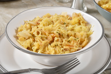 Garlic parmesan spaghetti squash