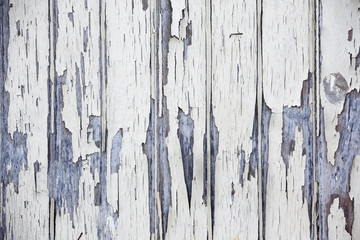 close up of peeling wooden wall background