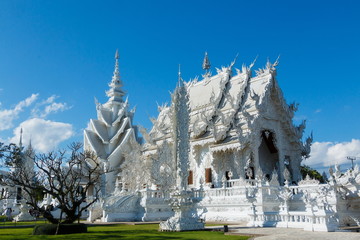 Wat Rong Khun designed and built by Professor Daniel kosit Manuel which desire to build temples,...