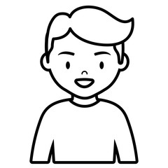 teenager boy young character