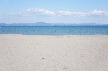三浦海岸と青空(2)