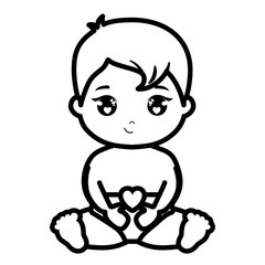 cute and little baby love