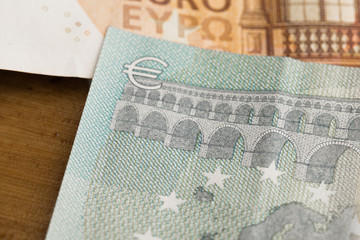 close up euro notes - Image.