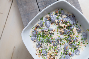 topview gnocchi viola
