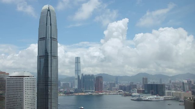 Time lapse of Hong Kong.