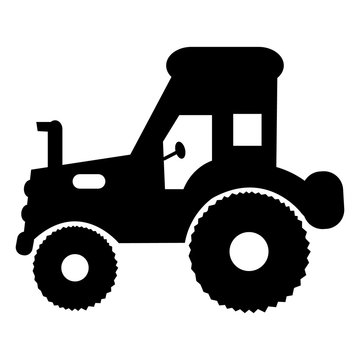 Simple tractor illustration