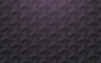 Graphite abstract background with geometric pattern with 3d effect.