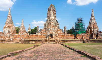 Obraz premium Ruins of the old city of Ayutthaya, Thailand