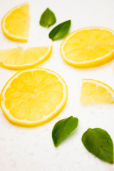 Fototapeta na wymiar Citrus fruit lemon
