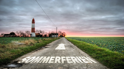 Schild 392 - Sommerferien