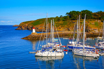france; brittany,belle-&icirc;le-en-mer  island  : port