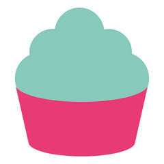 sweet cupcake bakery icon