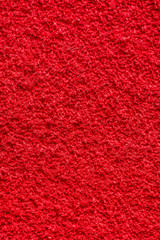 Red Ethylene Vinyl Acetate(EVA) foam material surface seamless background and texture
