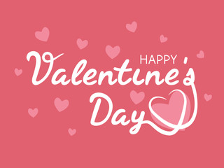 Happy Valentine's Day text