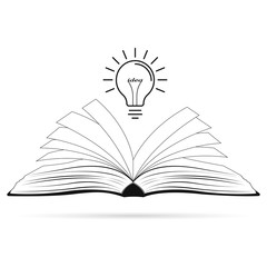 Bright creative idea concept