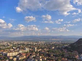 Fototapeta na wymiar Plovdiv city view, Bulgaria