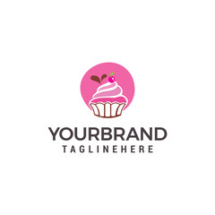 Cake And Cookies Logo Design Template