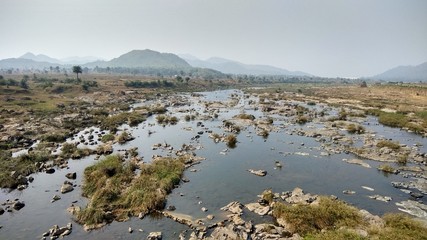 lake in the mountains