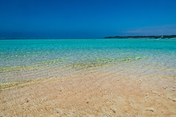 Beautiful beaches　　鹿児島県与論島の砂紋２９