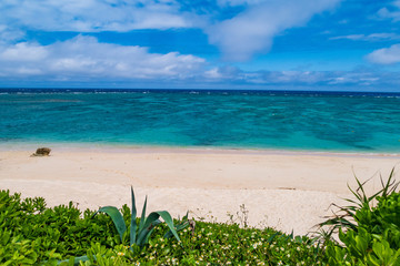 Beautiful beaches　　鹿児島県与論島の砂紋５