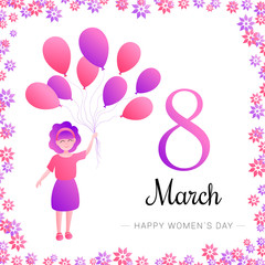 8 march girl