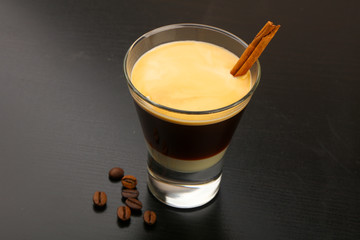 Espresso with condenced milk