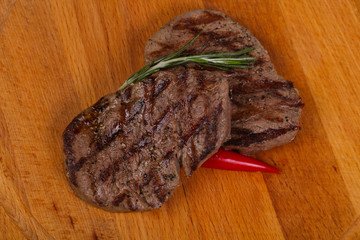 Grilled Fillet Mignon with rosemary and chili pepper
