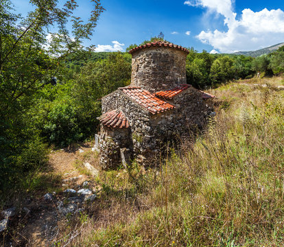 Old Saint Andrew church dates from the 11th century, Greece